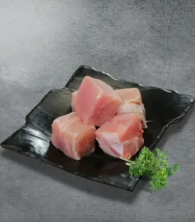 harithahari parent cubes in a black plate