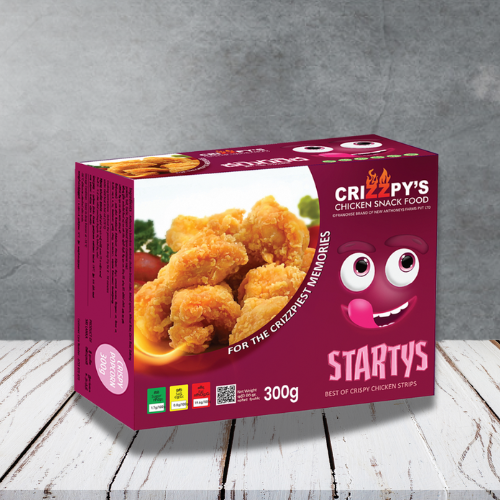 Starty’s 300g  Crispy Boneless Breast Cubes